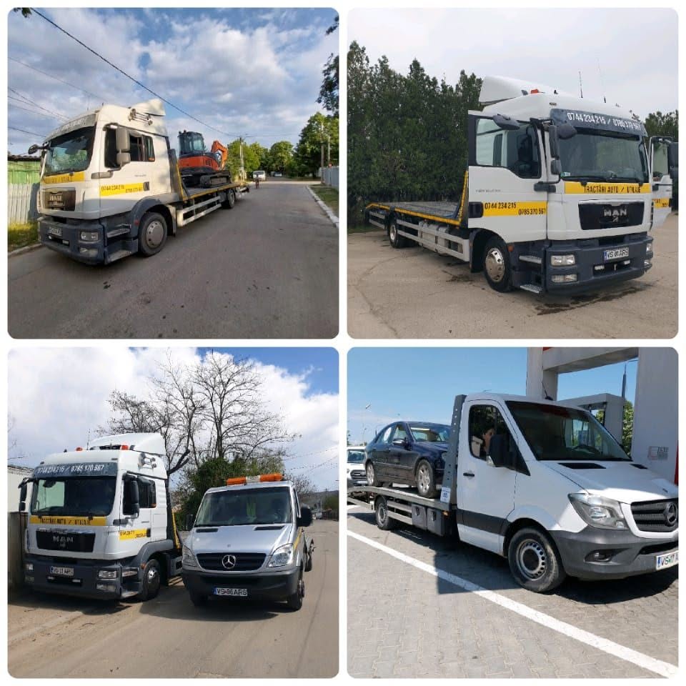 Platformă pentru tractări auto în Bârlad și județul Vaslui
